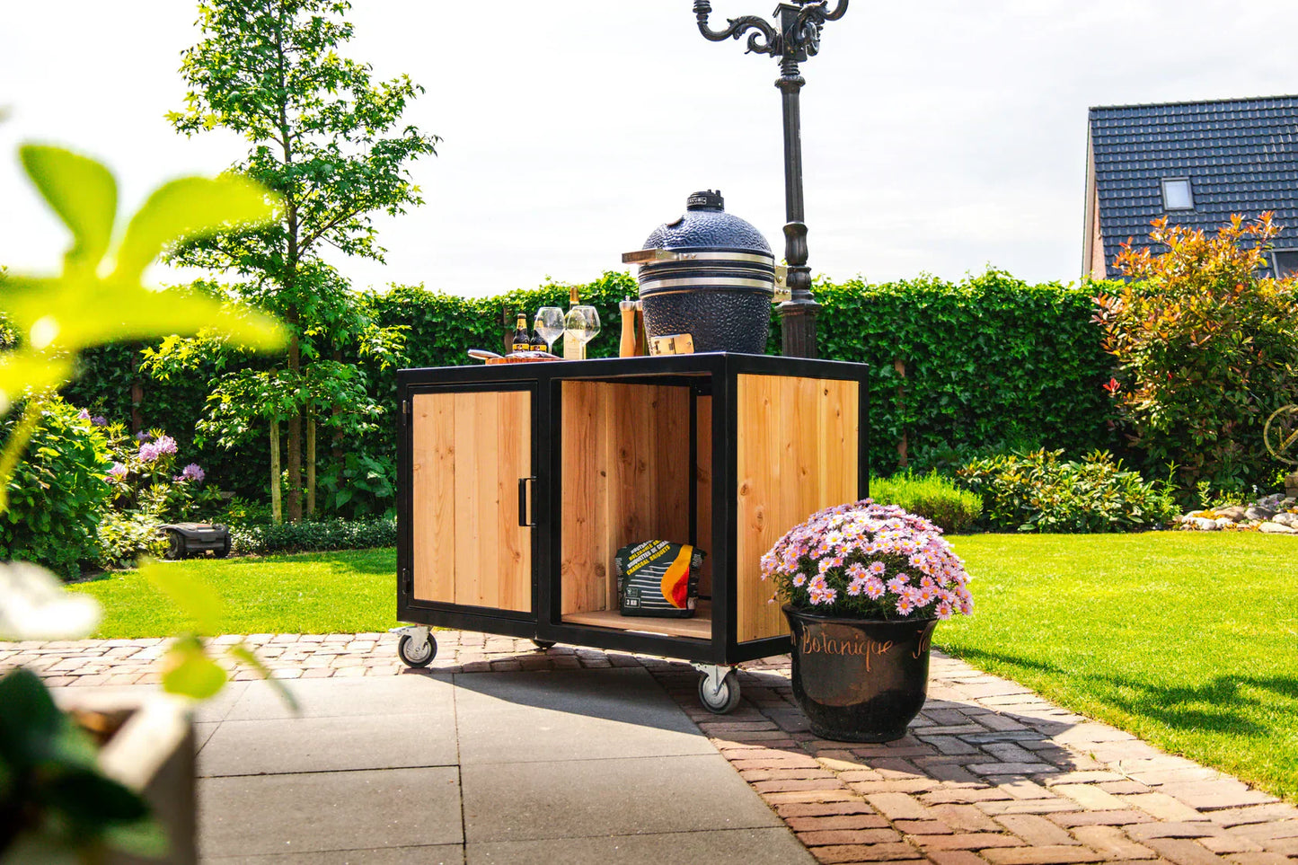 Big Green Egg buitenkeuken Timber