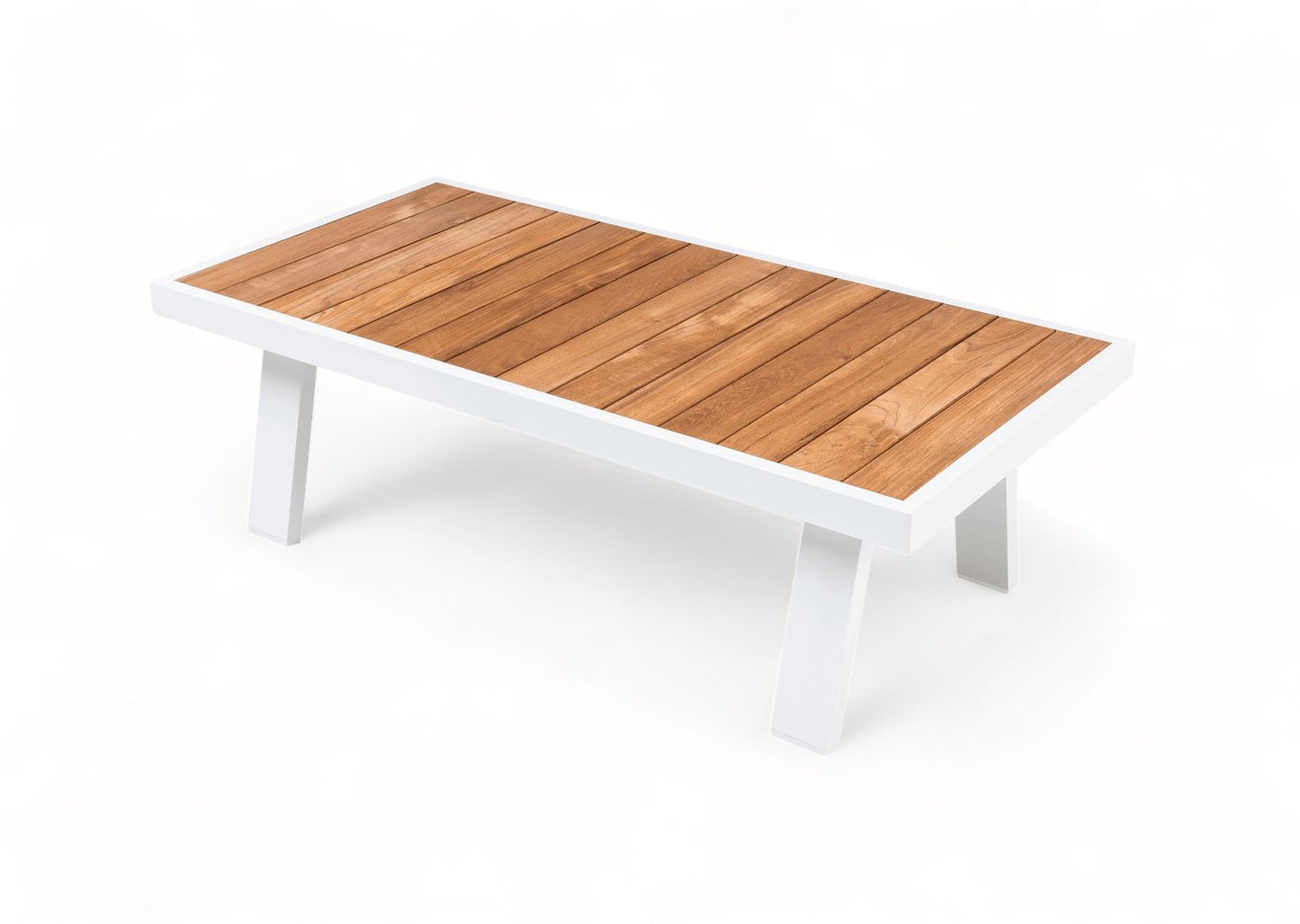 Wit aluminium lounge-sofa-bankset – SALTO LAND