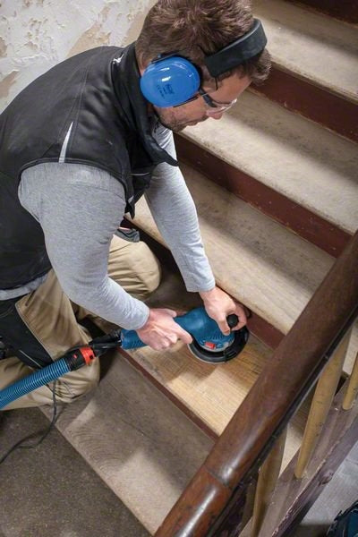 Bosch Blauw 0601257100 GET 75- 150 Professional Excentrische Schuurmachine 150mm