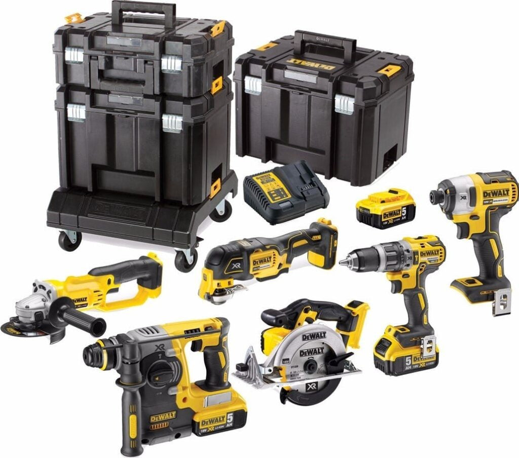 DeWalt DCK654P3T Accuset | 18v 5.0Ah Li-Ion | 3 accu’s