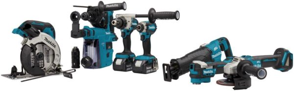 Makita DLX7020TX1 | Combiset | 7 machines | 18V | 2 x 5,0Ah