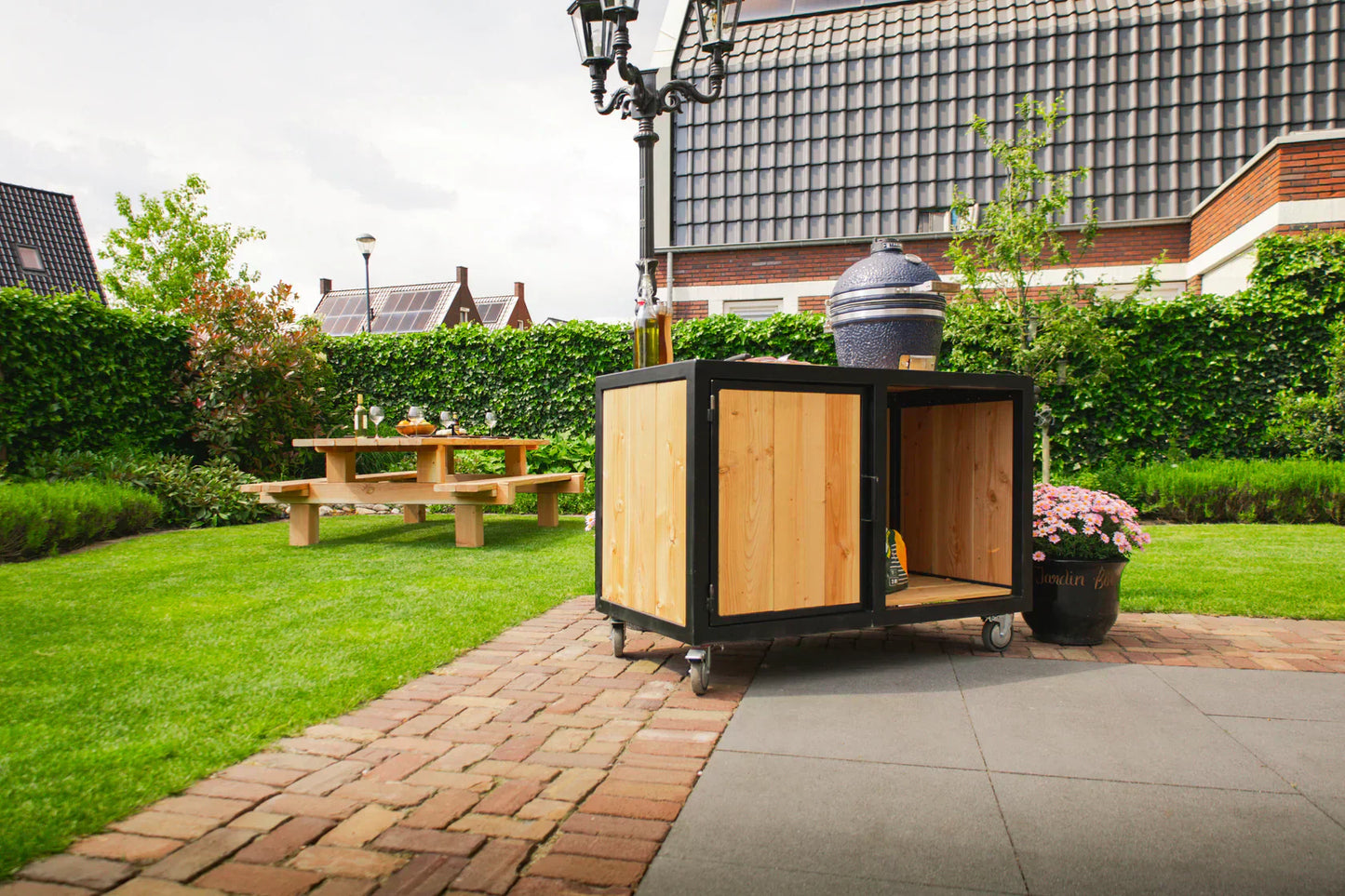 Big Green Egg buitenkeuken Timber