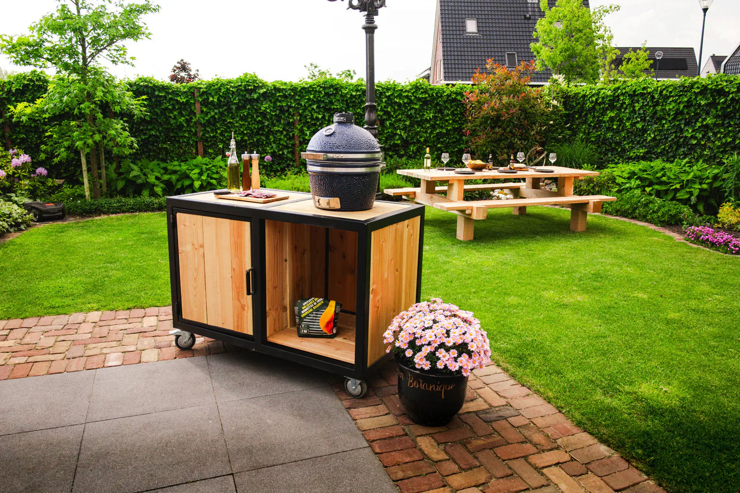 Big Green Egg buitenkeuken Timber