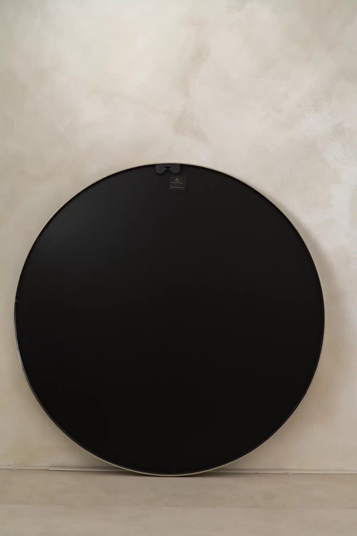 Nea Ronde spiegel 80 cm – Greige