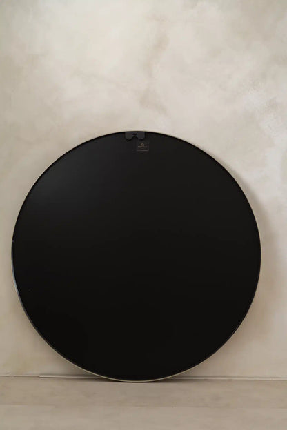 Nea Ronde spiegel 80 cm – Greige