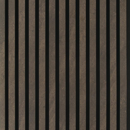 Koper-Eik Akoestisch Wandpaneel – 280×60 cm