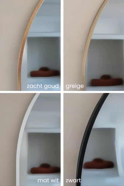 Maj Boogspiegel 180×80 cm – Mat Wit