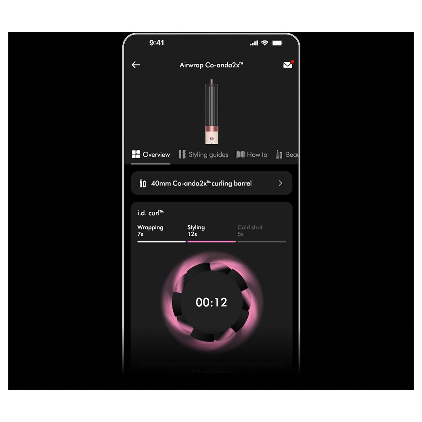 DYSON Airwrap Co-anda 2x Curly + Coily – Amber Silk Multistyler Roze