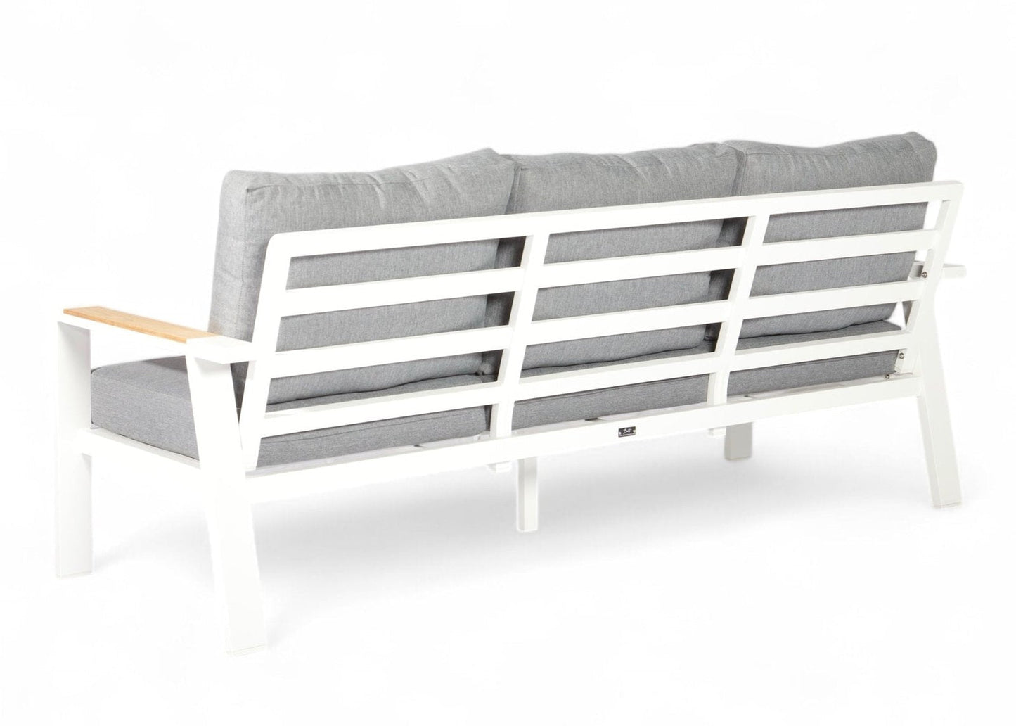 Wit aluminium lounge-sofa-bankset – SALTO LAND
