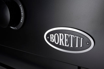 Boretti Luciano zwarte buitenkeuken met geïntegreerde koelkast