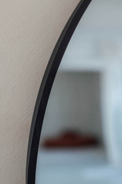 Maj Boogspiegel 215×110 cm – Zwart