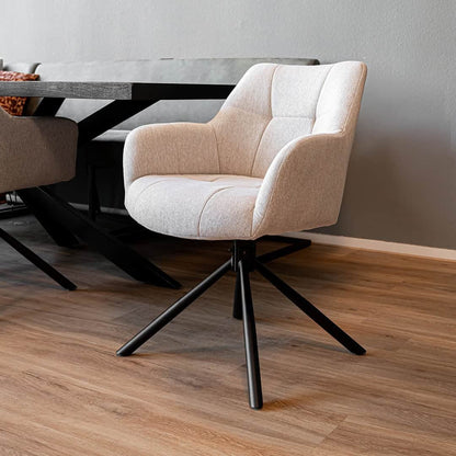 Sophie draaistoel voor de eetkamer