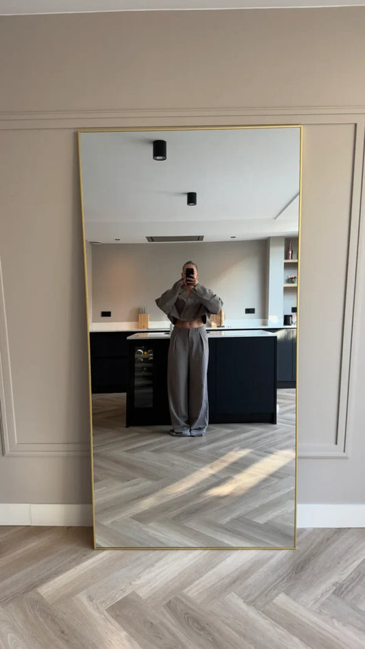 Aura Goud | 200cm x 100cm Loft Mirror