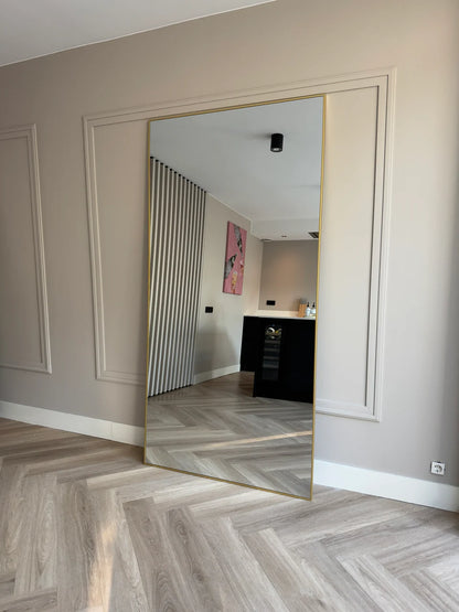 Aura Goud | 200cm x 100cm Loft Mirror