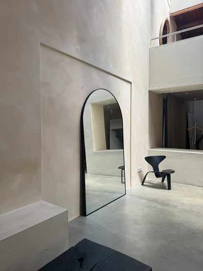 MEGA MOON SPIEGEL | 200 cm x 120 cm black