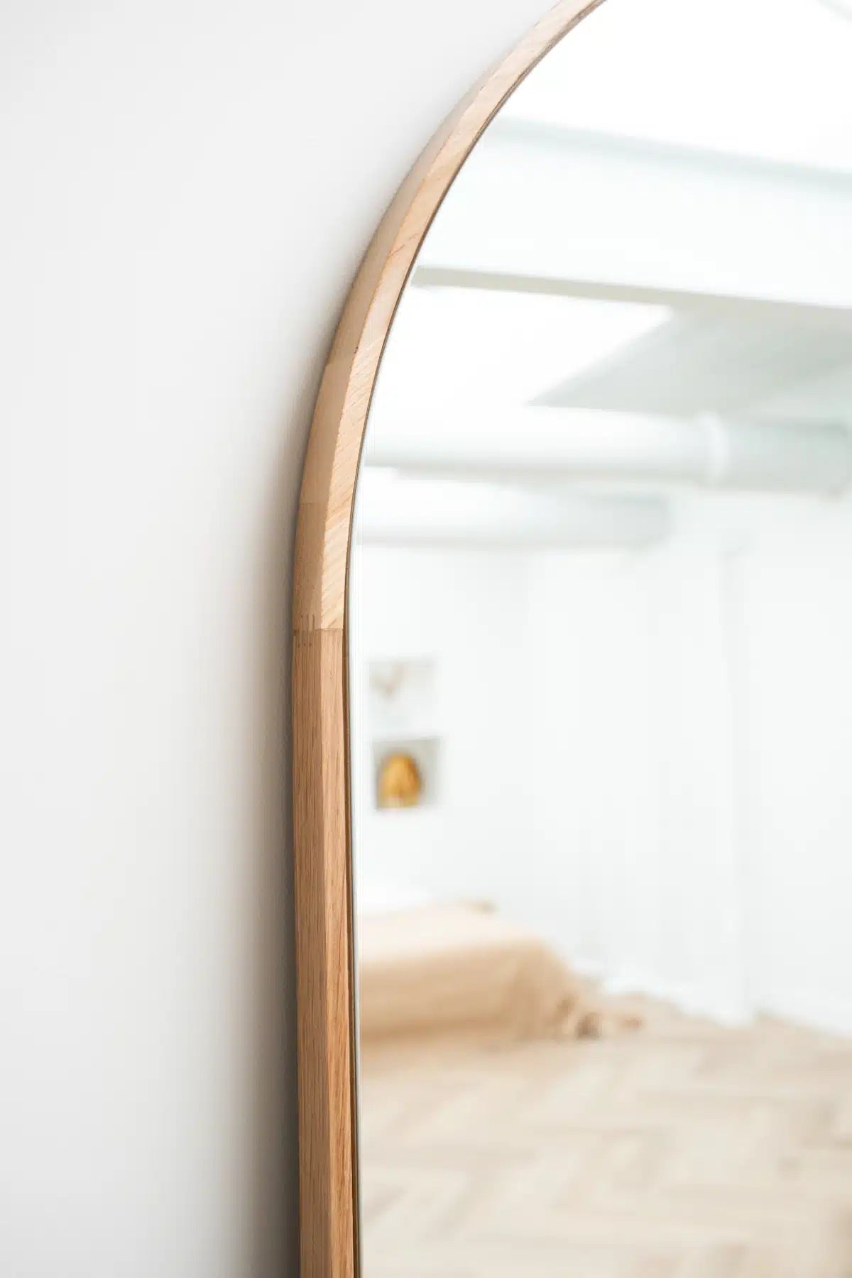 Maj Oak Boogspiegel Eikenhout 180×80 cm