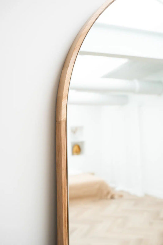 Maj Oak Boogspiegel Eikenhout 180×80 cm