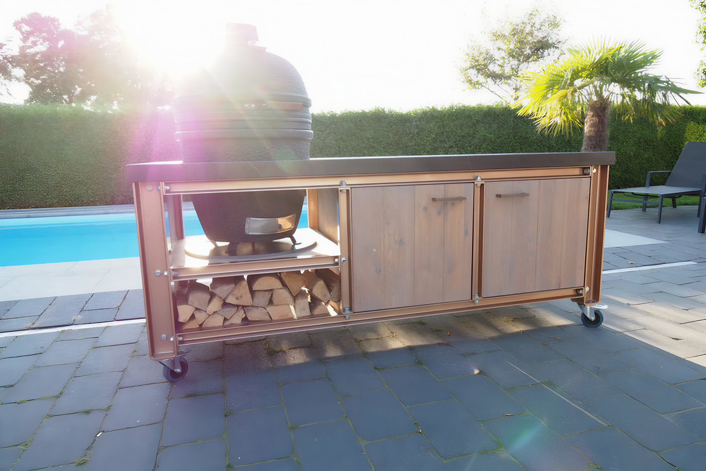 Big Green Egg buitencookstation