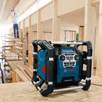 Bosch Blauw GPB 18V-5 SC | Bouwradio | met batterijen (AA)