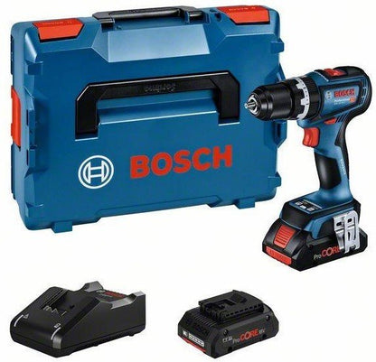 Bosch Blauw GSB 18V-90 C Accuklopboormachine | 2 x 4,0 ProCORE 18V accu + Snellader