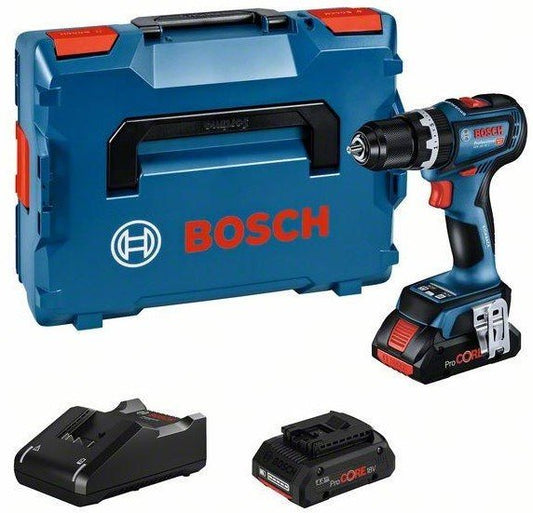 Bosch Blauw GSB 18V-90 C Accuklopboormachine | 2 x 4,0 ProCORE 18V accu + Snellader
