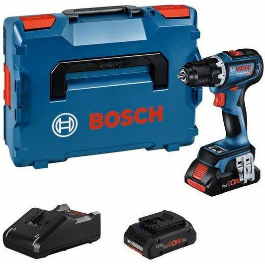 Bosch Blauw GSR 18V-90 C Professional Accuschroefboormachine | 2x 4.0Ah ProCore accu