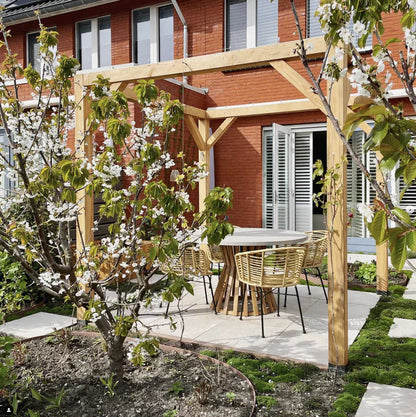 Allura 5-delige tuinset met inbegrepen kussens