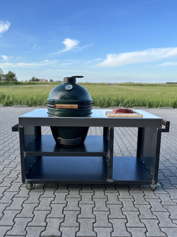 RVS buitenkeuken voor Big Green Egg