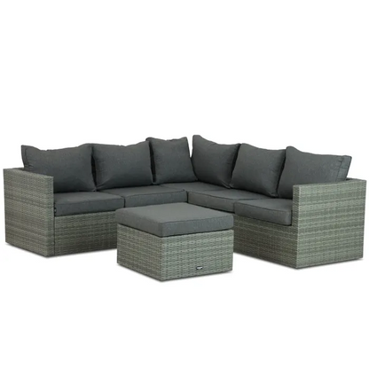 4-teiliges Marseille Luxe Ecksofa-Set