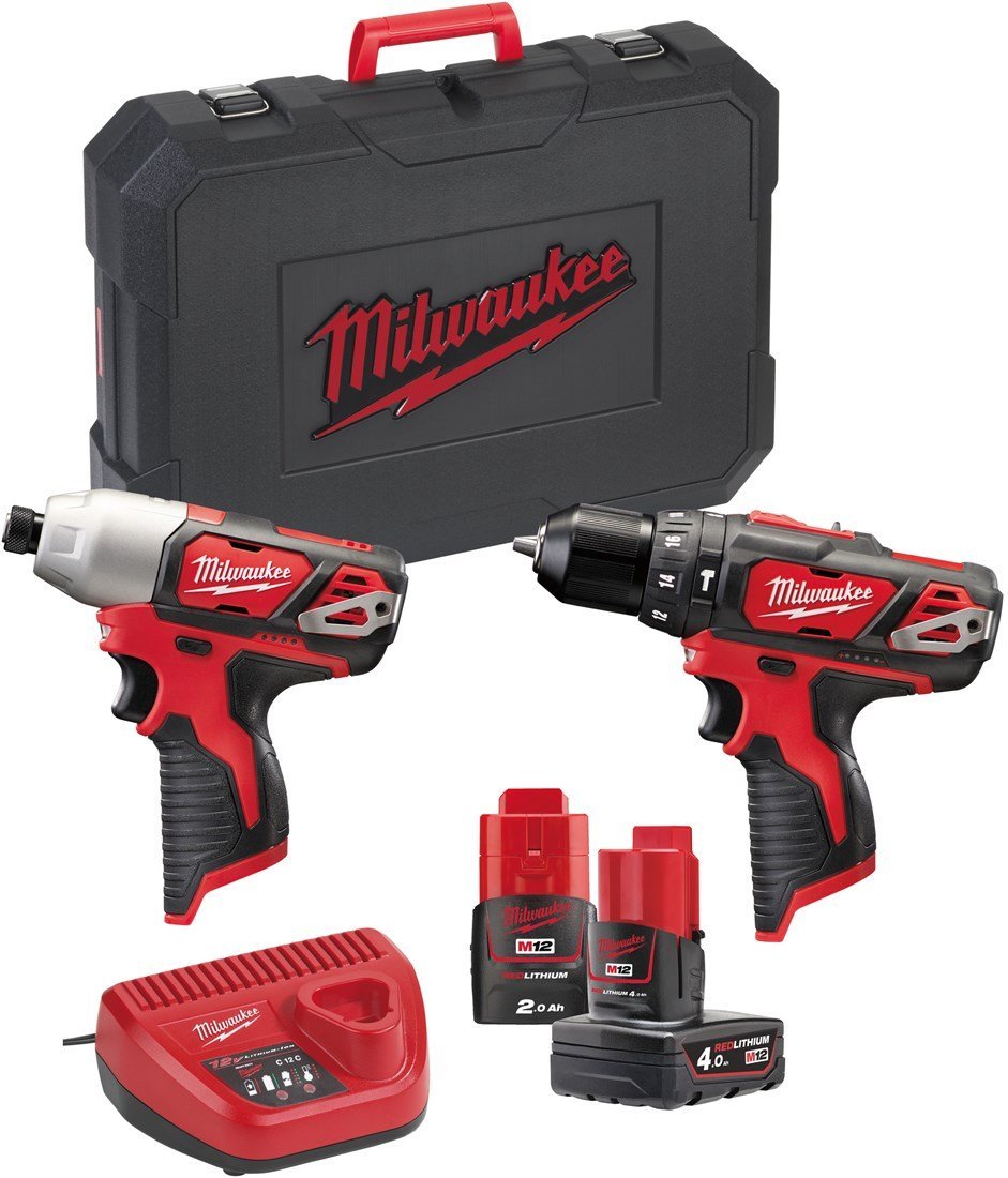 Milwaukee M12 BPP2B-421C powerpack | 2.0-4.0Ah