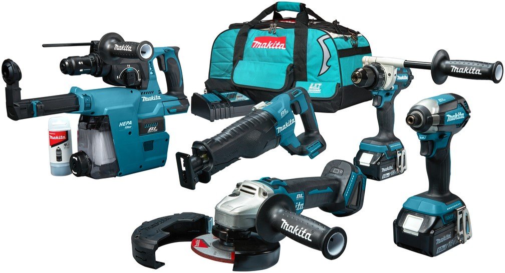 Makita DLX5069TX1 | Combiset | 5 machines | 18V