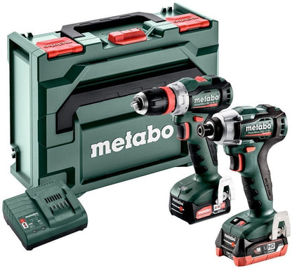 Metabo BS 12 BL Q + SSD 12 BL Accu Combo set 12V | 2.0 Ah + 4.0 Ah, SC 30