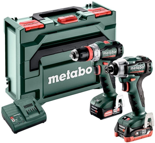 Metabo BS 12 BL Q + SSD 12 BL Accu Combo set 12V | 2.0 Ah + 4.0 Ah, SC 30
