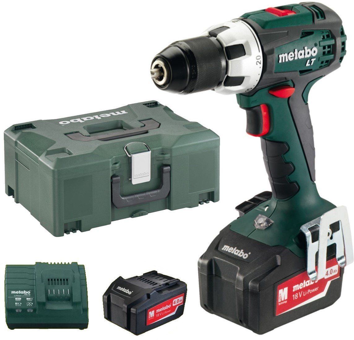 Metabo BS 18 LT Schroefboormachine | 18v 4.0Ah Li-ion =