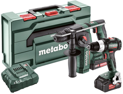 Metabo Combo-set 2.5.2 snoerloze machines BS 18 LT BL + BH 18 LTX | 18v 2,0 Ah/4.0Ah