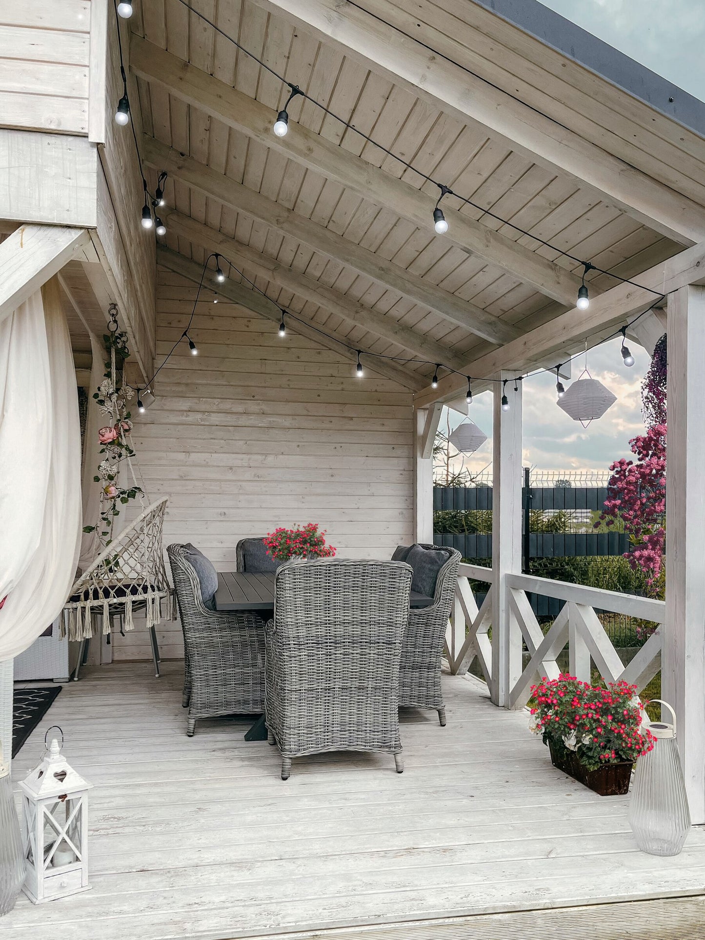 Allura tuinmeubelset met inbegrepen kussens